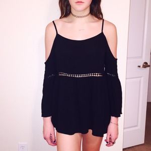 Black festival dress shirt, black, never worn! ❤️