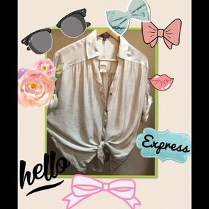 Express blouse sz large but can fit XL