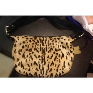 NWT Furla cheetah purse