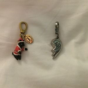 Limited edition gold charm and silver charm