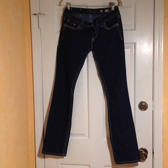 Miss me brand straight leg jeans.