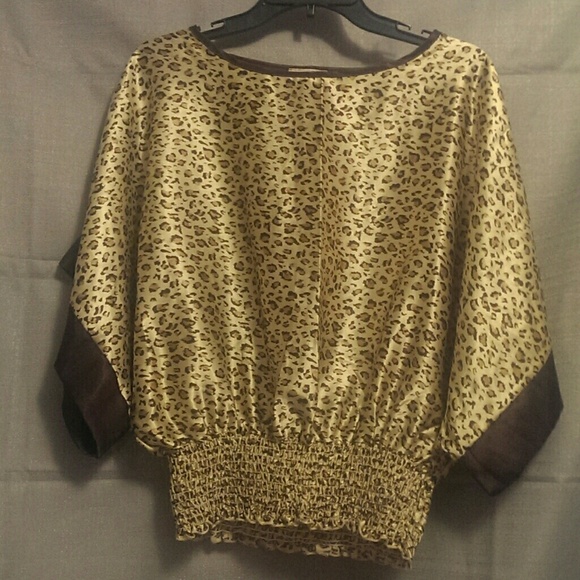Animal print dress shirt
