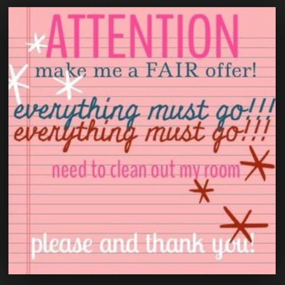 Sale! Make offers please!