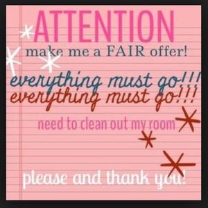 Sale! Make offers please!
