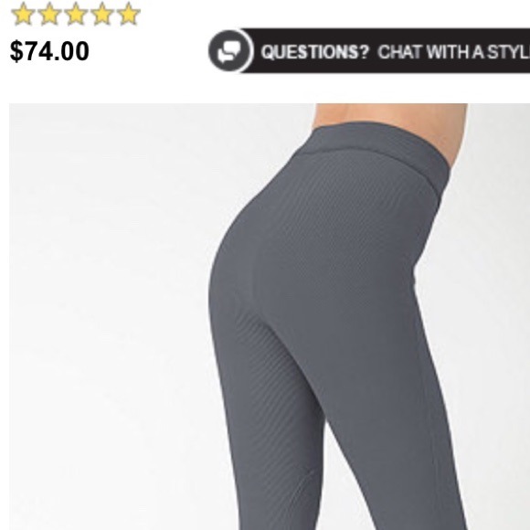 American Apparel Riding Pants (steel grey)