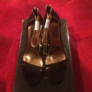 Black&Bronze Heels