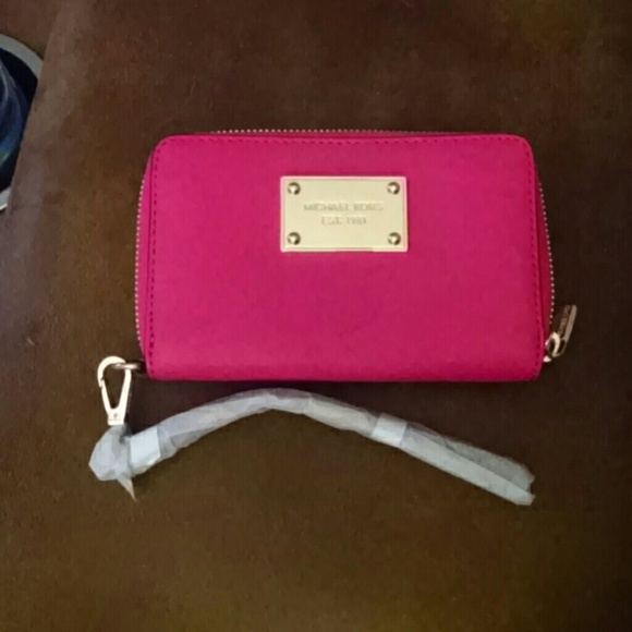 Pink Michael Kors wallet