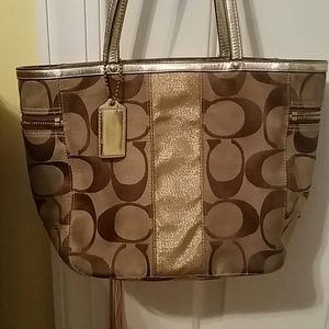 Coach handbag with original dustbag