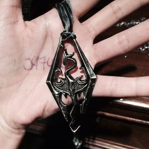 Skyrim imperial sign necklace