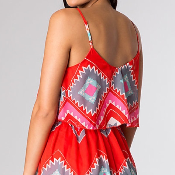 🚫BUNDLED! HP!! 3/11🎉 Aztec print dress!! - Picture 4 of 4