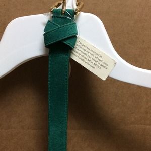 Talbots belt green