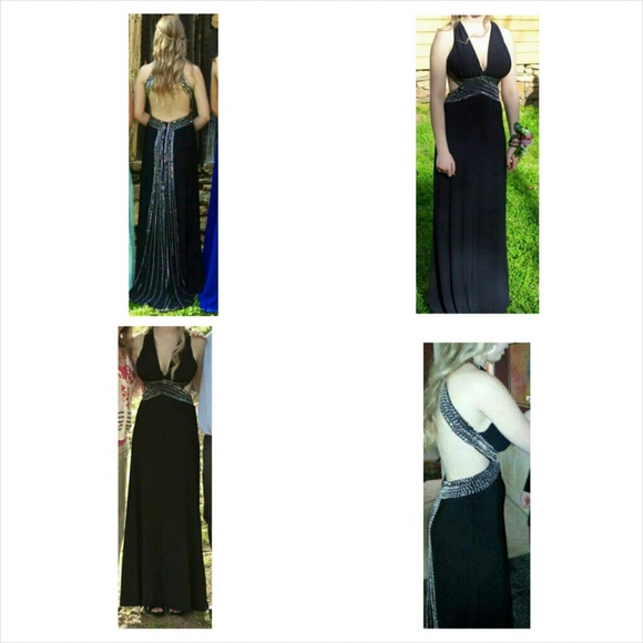 Black Cache Formal Prom Gown