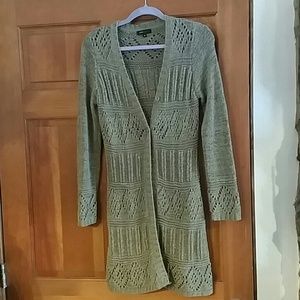 BCBG MAXAZRIA olive green sweater