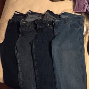 Forever 21 skinny jeans, assorted colors