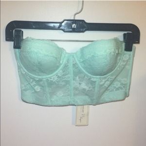 Mint Lace Corset