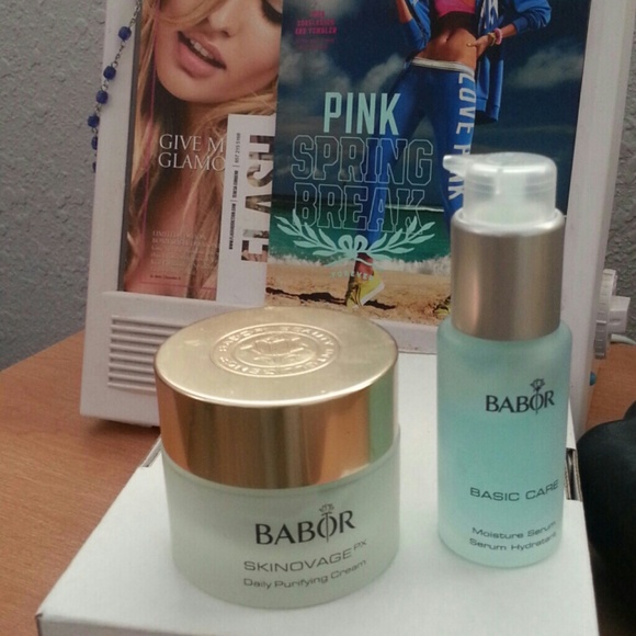 Babor skinovage purifying cream & moisture serum