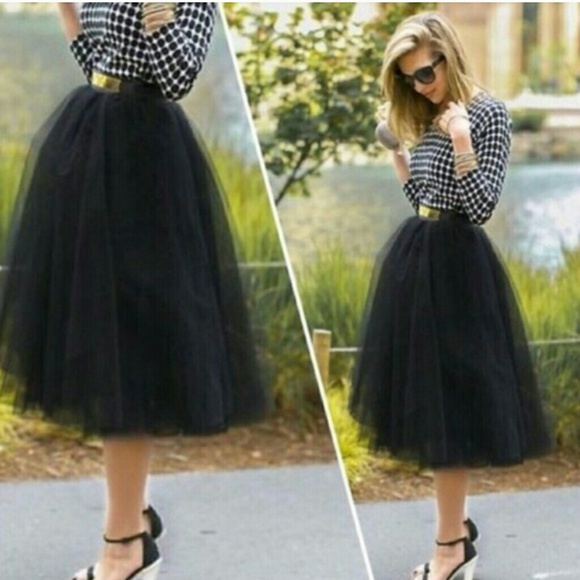 Sexy and the City tulle skirt