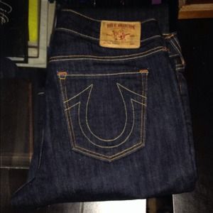 💢SALE💢 True Religion Dark Blue Stacey Jeans