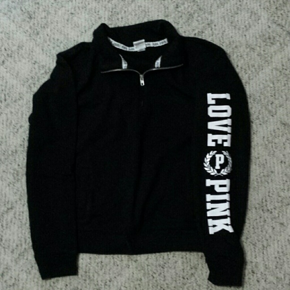 Victorias secret half zip sweatshirt
