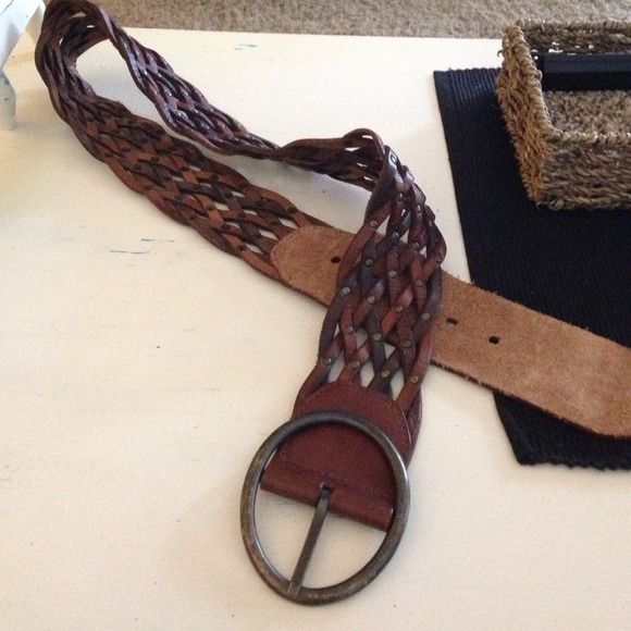 Brown Leather Belt