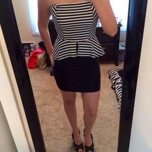 Black and white dress NWOT
