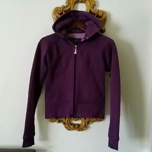 Deep Purple Lululemon Scuba hoodie