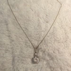 Cz diamond necklace Kay Jewlers