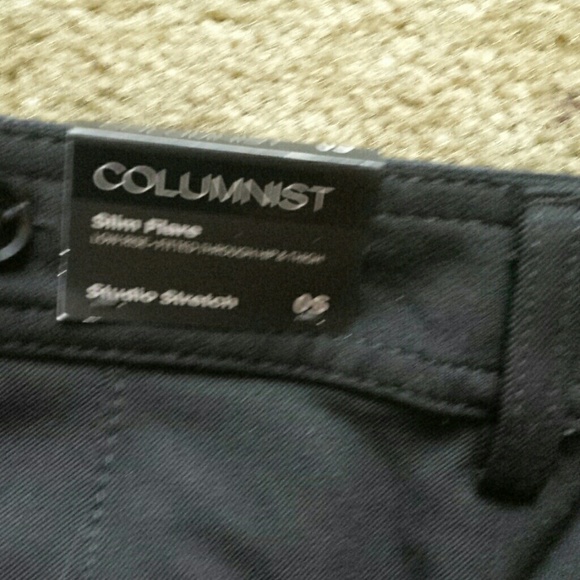 Express columnist slim flare studio stretch pants - Picture 3 of 4