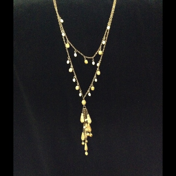 Andante Beaded Long Necklace and Earring Set