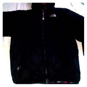 North face reversible jacket