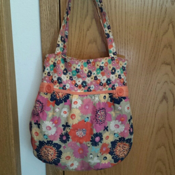 Cute flowers tote
