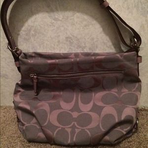 Lilac authentic coach bag