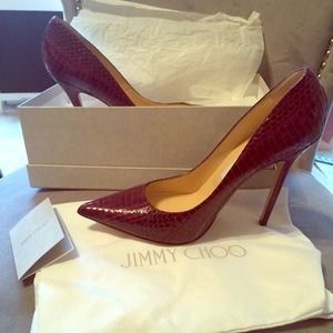 Sold-Jimmy Choo Pumps - authentic with box and bag