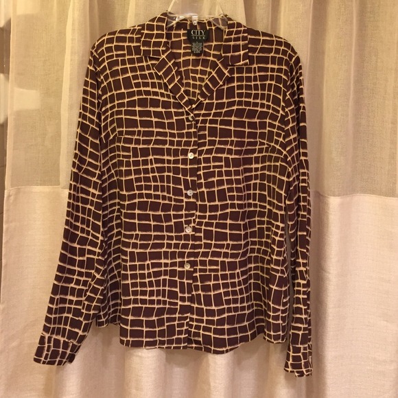 "City Silk" BLOUSE