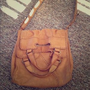 Lucky Brand Foldover Flap Vertical Crossbody Bag