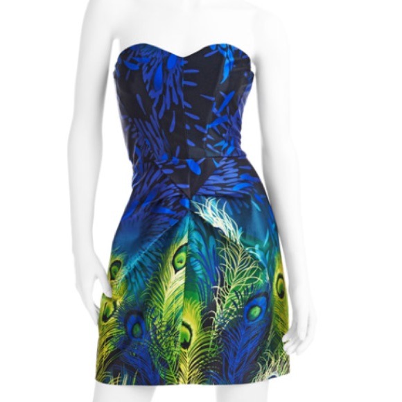 🎉HOST PICK 🎉 Peacock Cocktail Dress