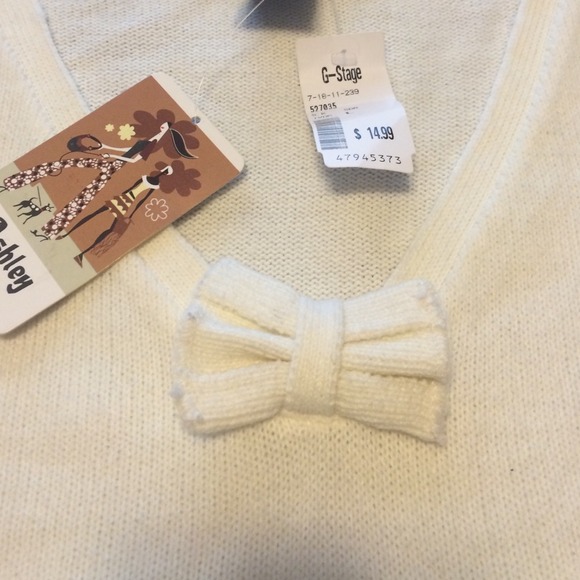 Very cute ivory sweater/dress - Picture 2 of 4