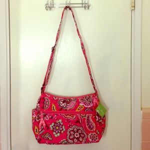 NWT Vera Bradley On the Go purse in Call Me Coral