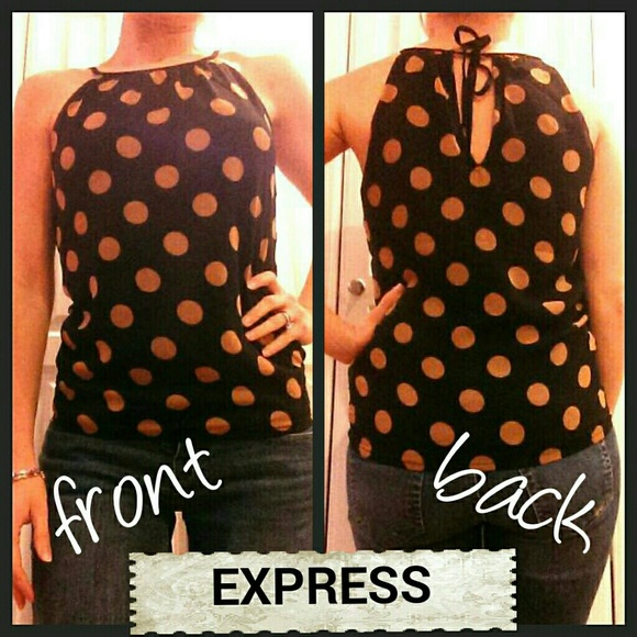 🚫Keeping for now🚫 🎉HPx3!🎉 NWT polka dot halter - Picture 3 of 3