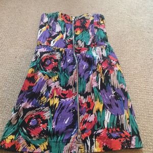 Mink Pink Strapless Dress