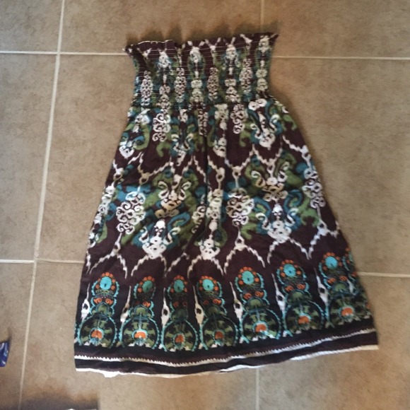 Outerwear - Strapless dress