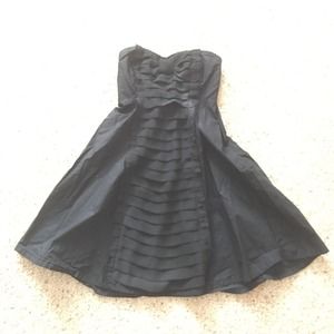 Kimchi blue sweetheart bow black dress