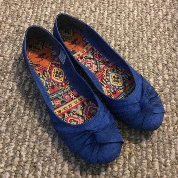 Rocketdog cobalt blue flats