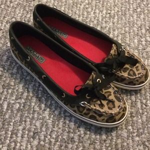 Sperry Top-sider cheetah print