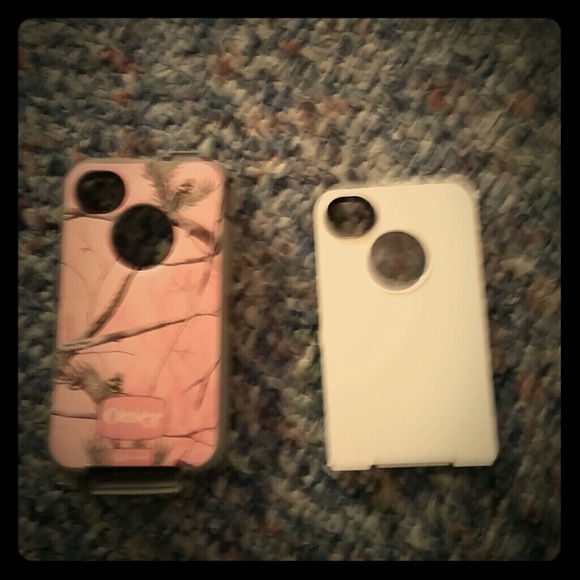 Pink Camo Otterbox for iPhone 4s