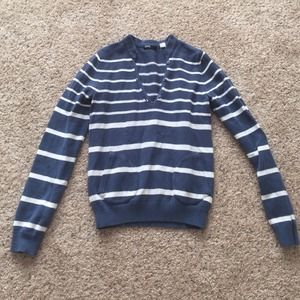 BDG Blue and white stripes sweater