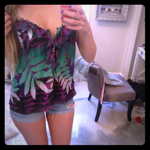 XOXO Sexy Sheer Tank