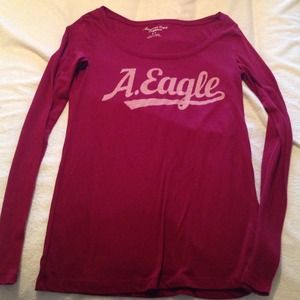 Long sleeve american eagle top