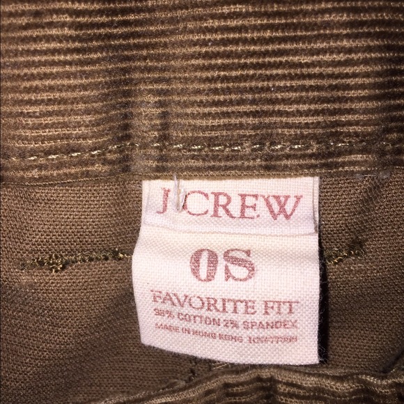 🎉HP 5/8 J. Crew "My Favorite Fit" brown Cords - Picture 3 of 3