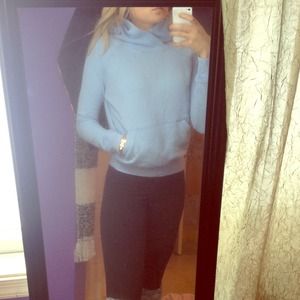 AE cross neck hoodie